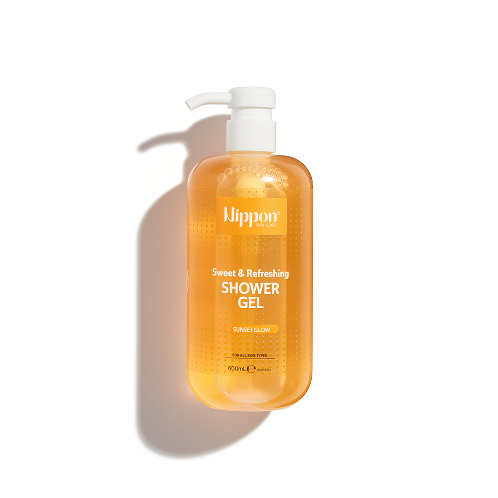 Sunset Glow Canlandırıcı ve Işıltılı Duş Jeli (Sweet & Refreshing - 600ml)